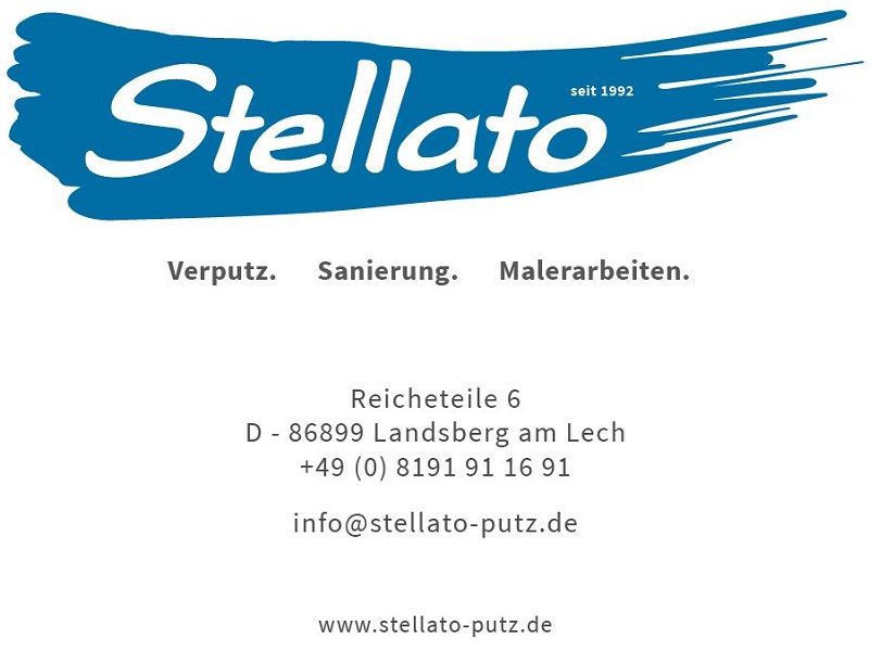 Stellato Verputz. Sanierung. Malerarbeiten